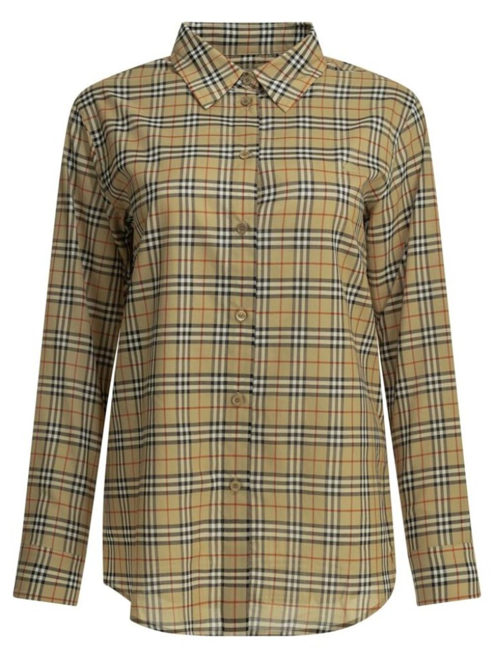Burberry Emma Check Casual Shirt Tag Size 8 Women